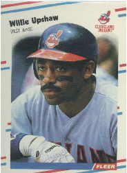 1988 Fleer Update Baseball Cards       025      Willie Upshaw